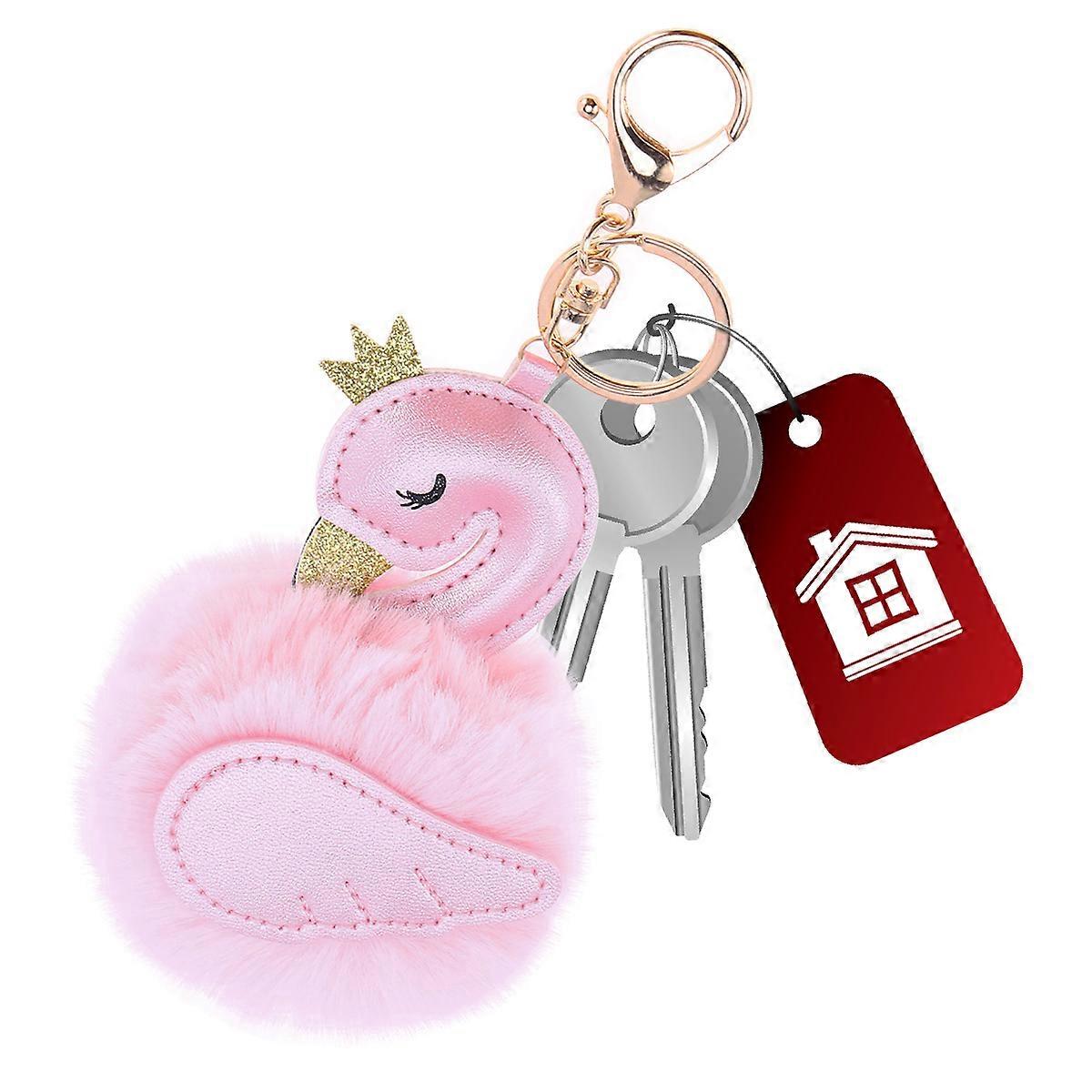Swan Pendant Keyring Accessory Elegant Design Daily Life present Giving 1Pcs