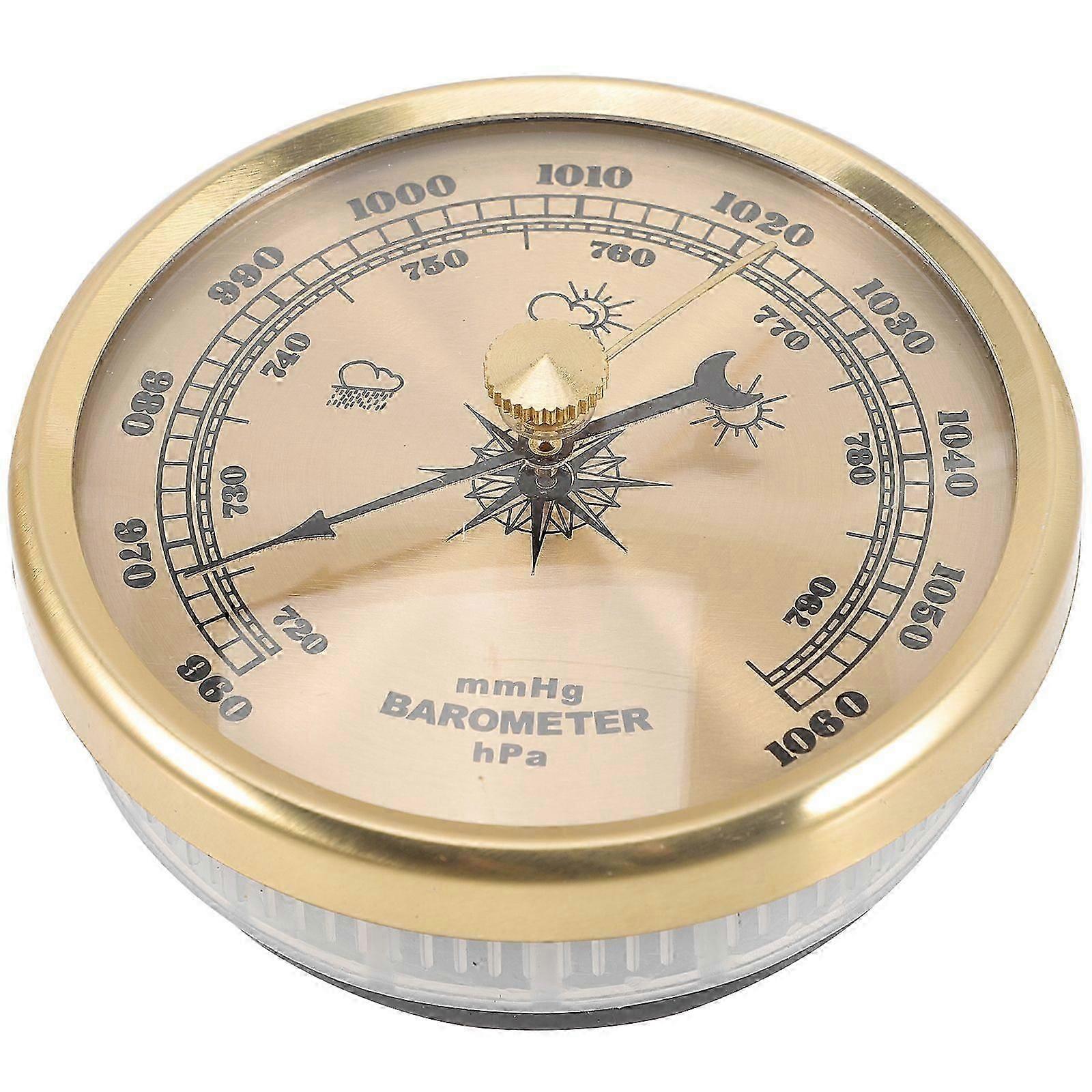 Home Adjustable Aneroid Barometer Multifunctional Dial Barometer