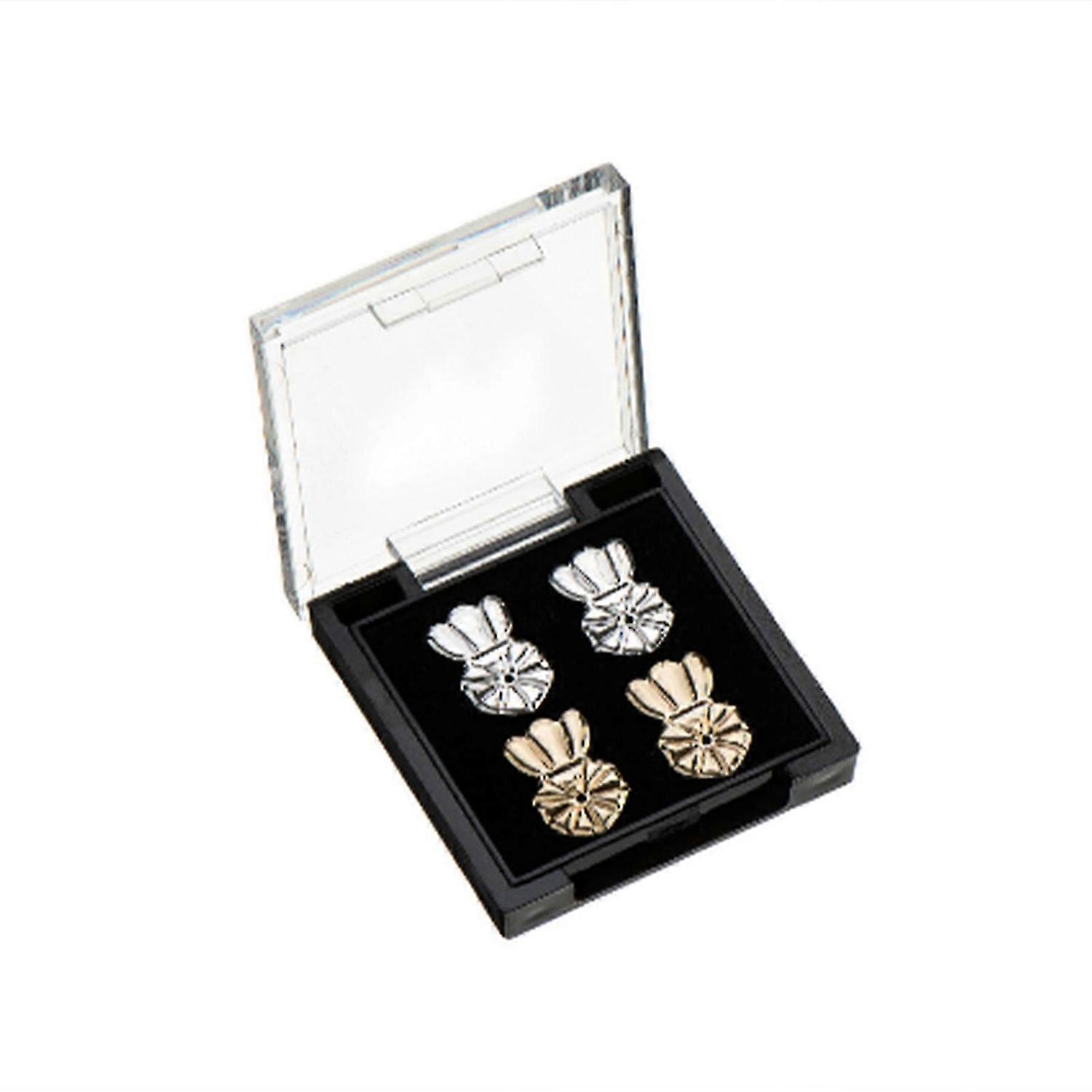 Backs for Droopy Ears, Adjustable Heart Large Earring Backs for Heavy Earring, Plated Hypoallergenic