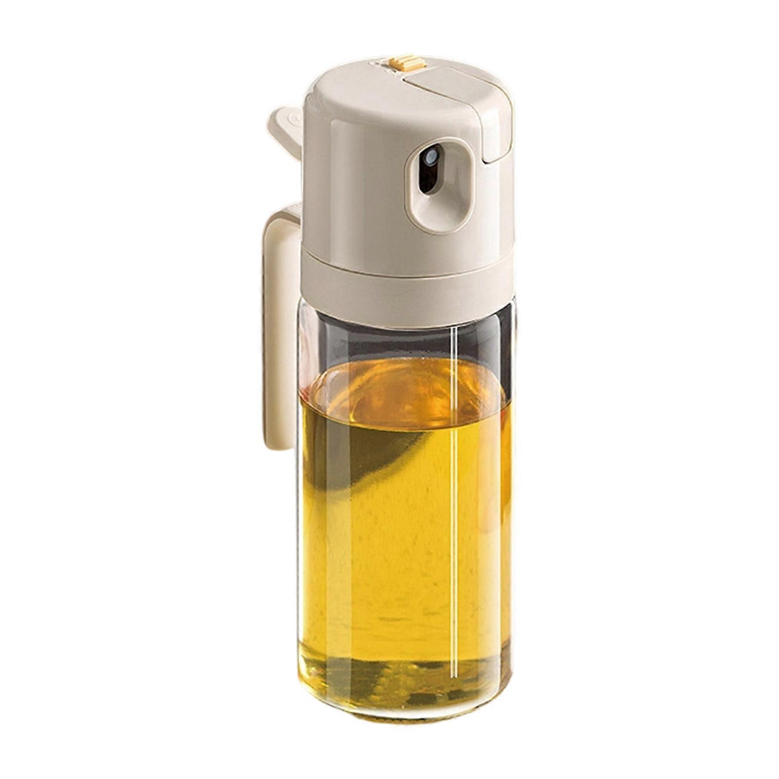 Double Function Oil Sprayer Bottle 550ml Leak Proof Design with Nonrust Steel Nozzle for Precise Cooking Control