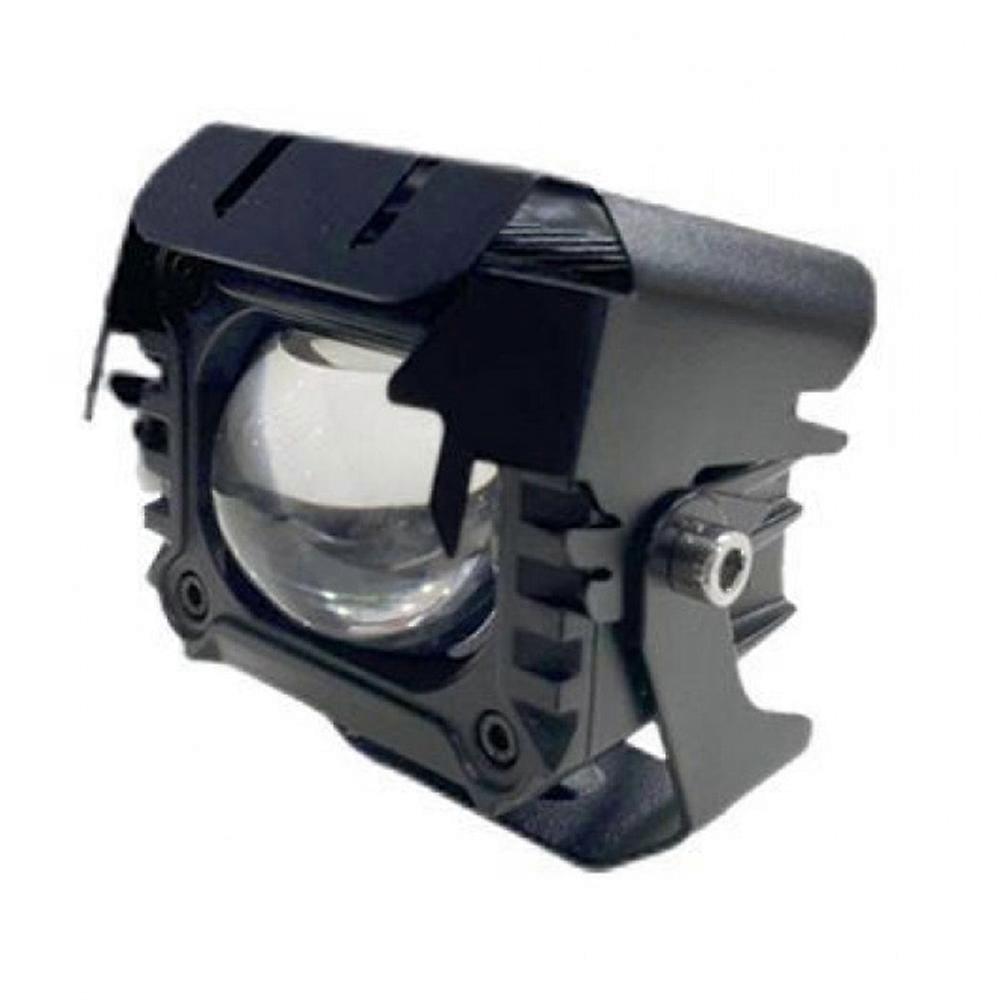 15W Motorcycle Spotlight IP68 Waterproof LED Work Light with 180 Degree Adjustable Bracket