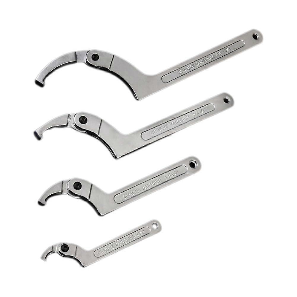Adjustable C-Clip Wrench Set, Versatile Hook Tool for Securing Mechanical Vehicle Square Heads