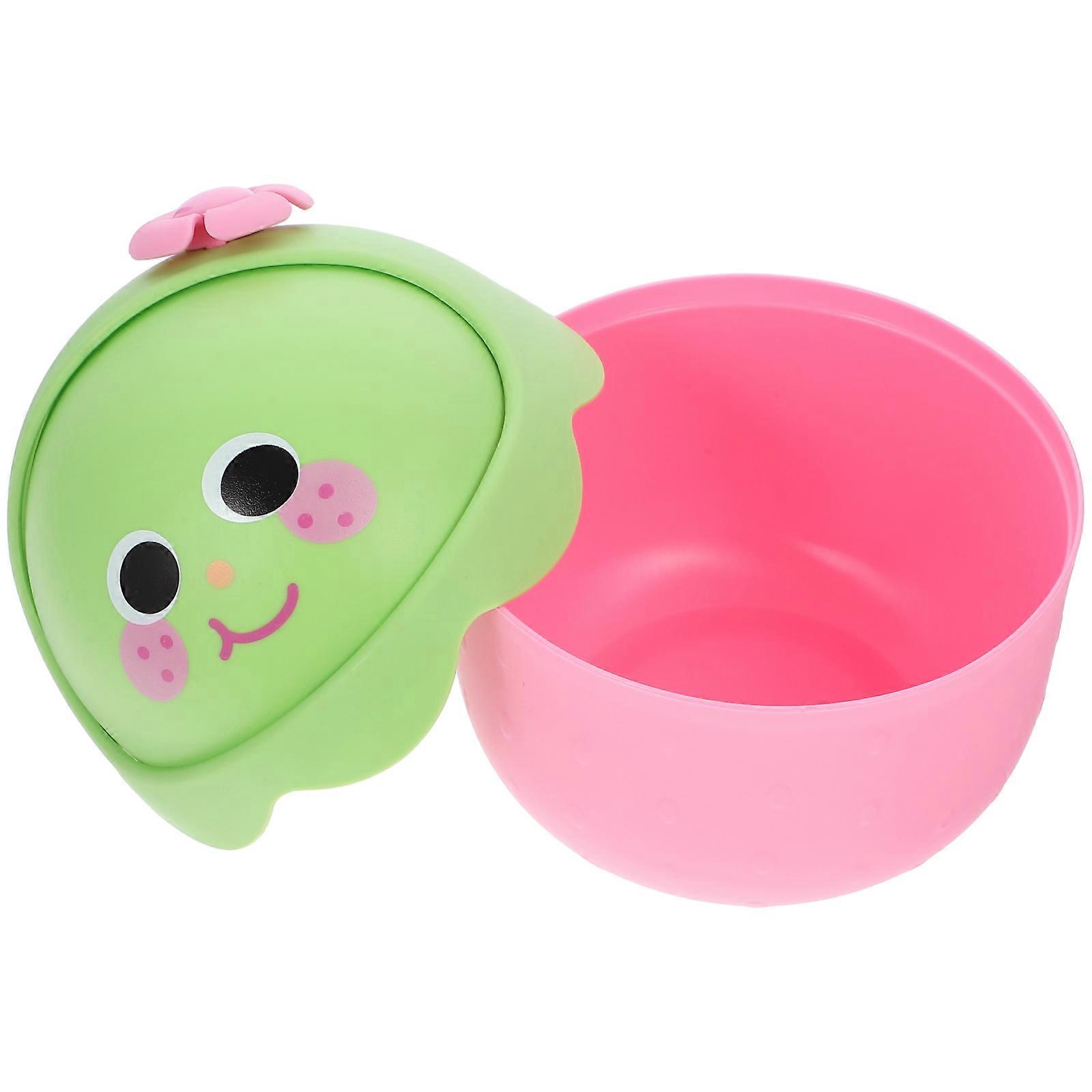 Cute Mini Desktop Trash Can with Lid – Compact Small Waste Bin for Office, Bedroom & Home Use – Pink Garbage Storage