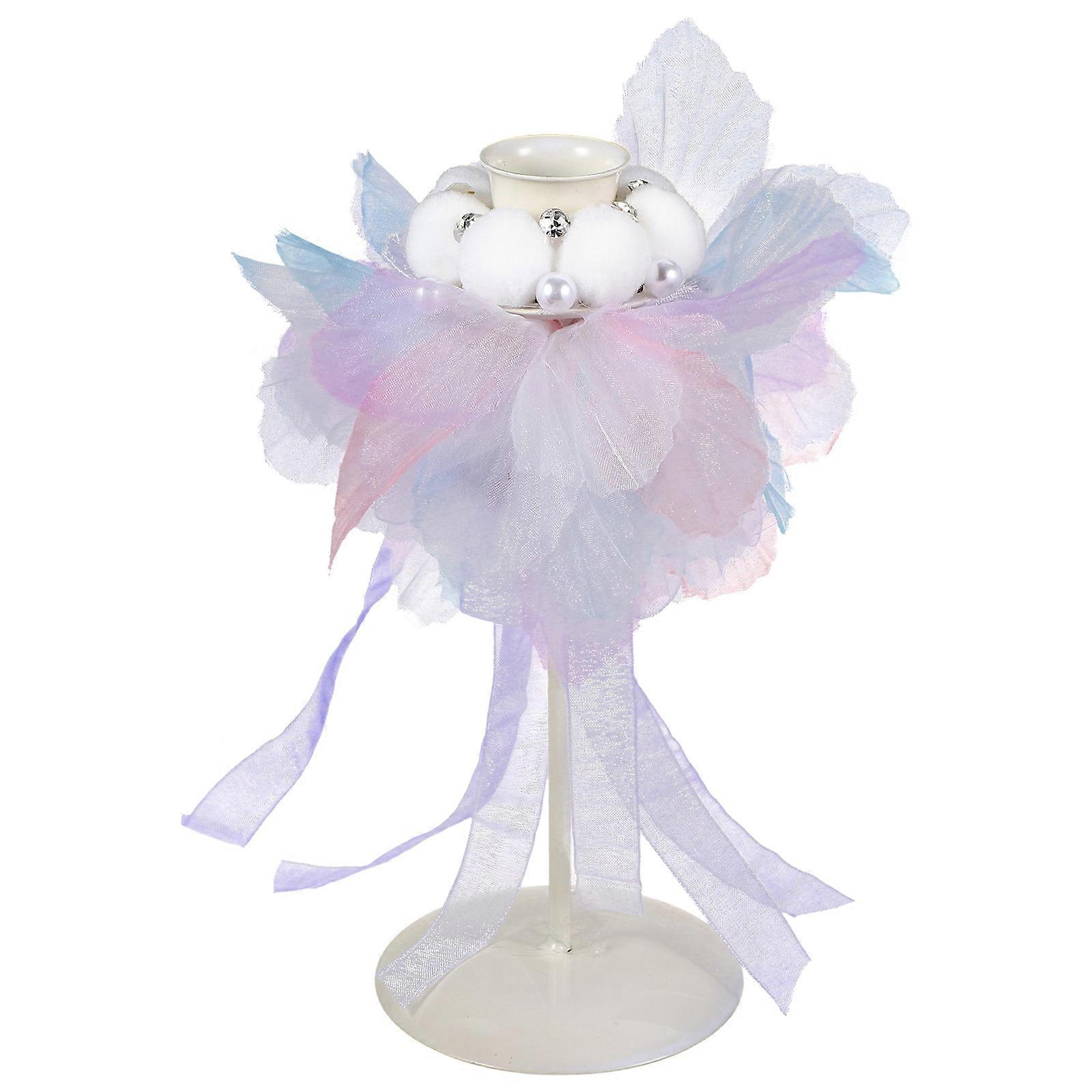 Table Centerpieces For Dining Room Metal Candlestick Holders Wedding Layout Assorted Color 11x7x18cm 1Pack