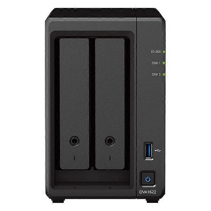 Recording Server - SYNOLOGY - DVA1622 - 2 Bays - HDD - 3.5" SATA; SYNOLOGY DVA1622 - recording server - 2 HD Bays
