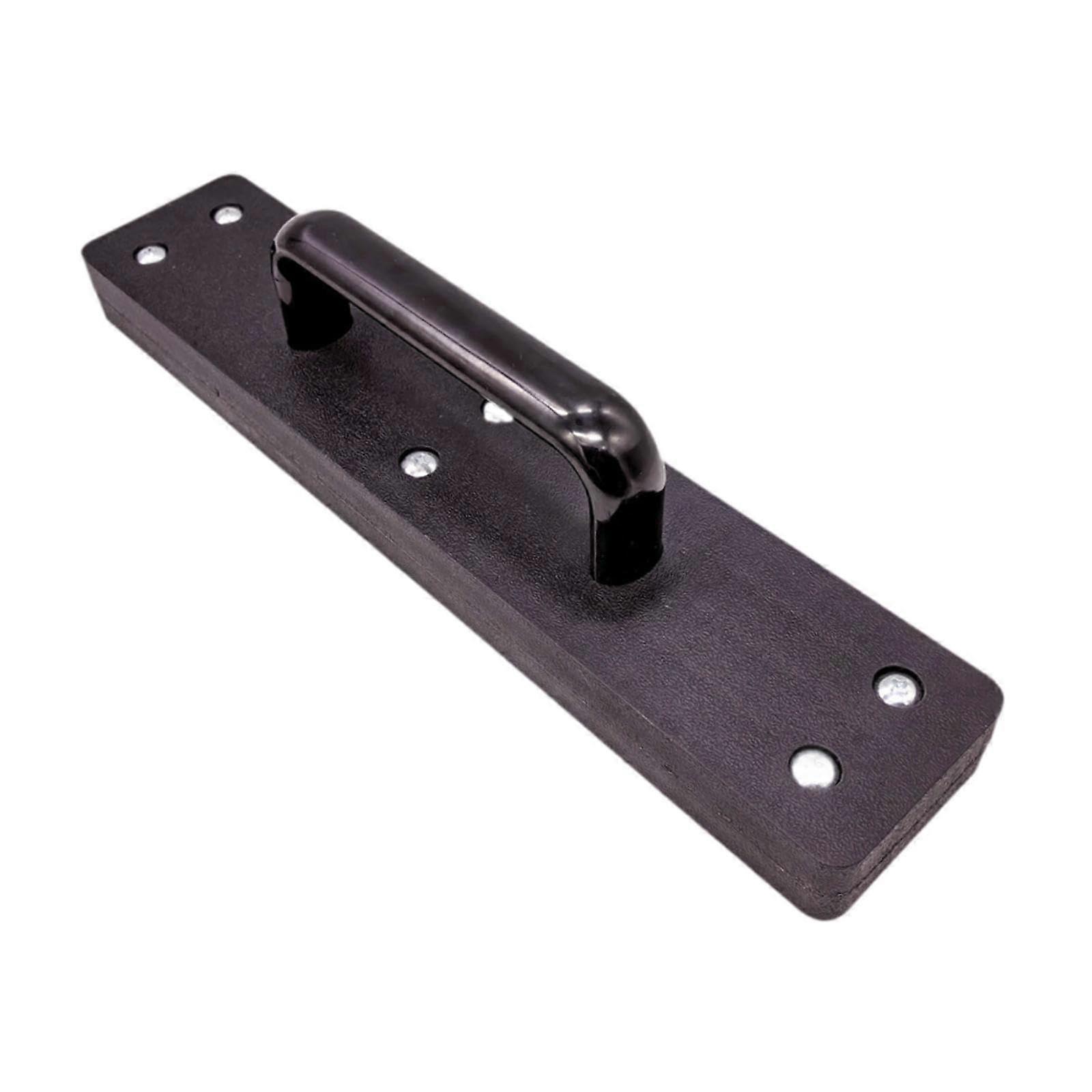Nylon Floor Knock Block for Hardwood Flooring, Portable Tool, Black, Durable Accessory for Precision Installation