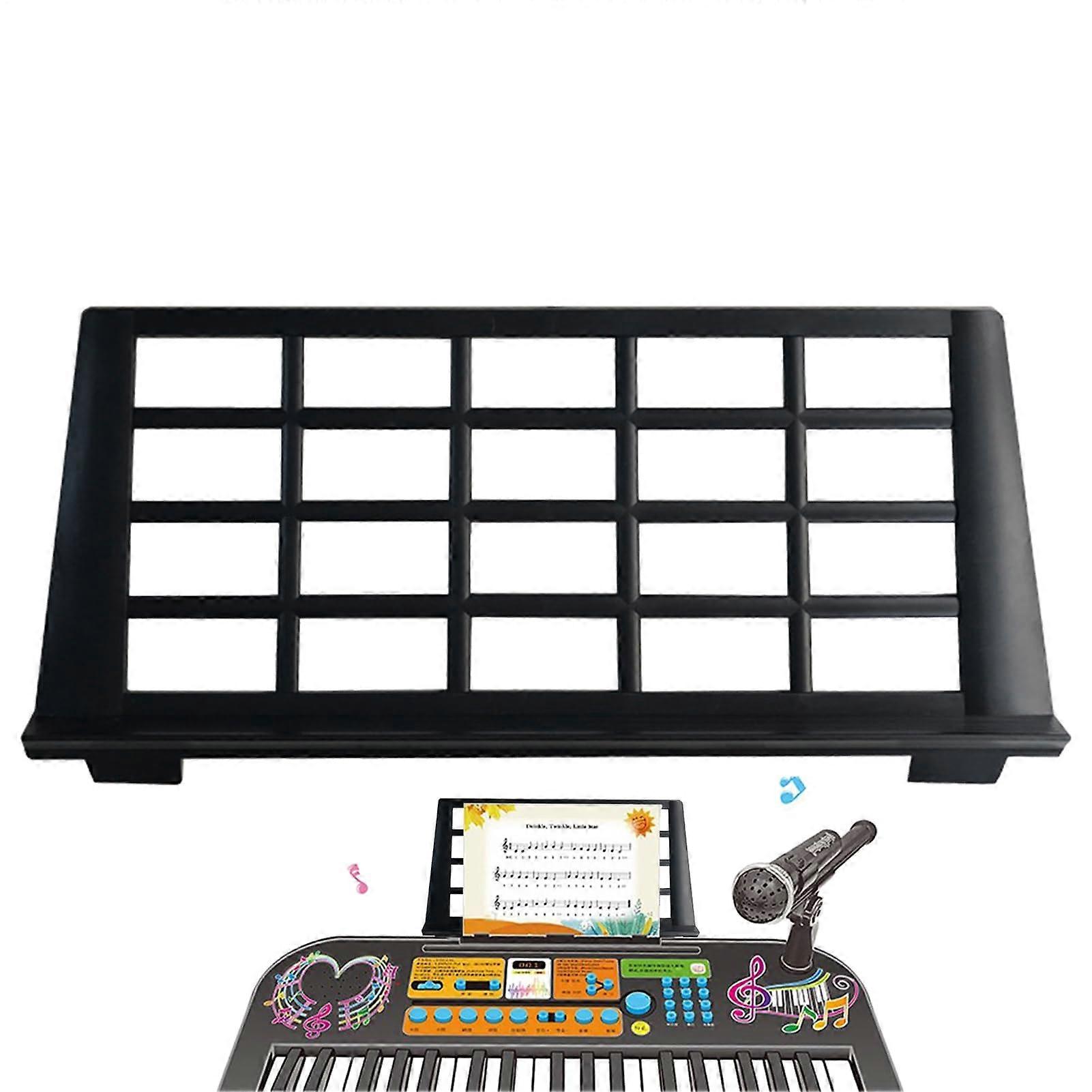 Keyboard Piano Table Bookshelf  Foldable Portable Music Holder Lightweight Book Stand