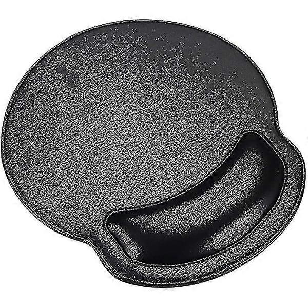 Mouse pad with wrist rest.
