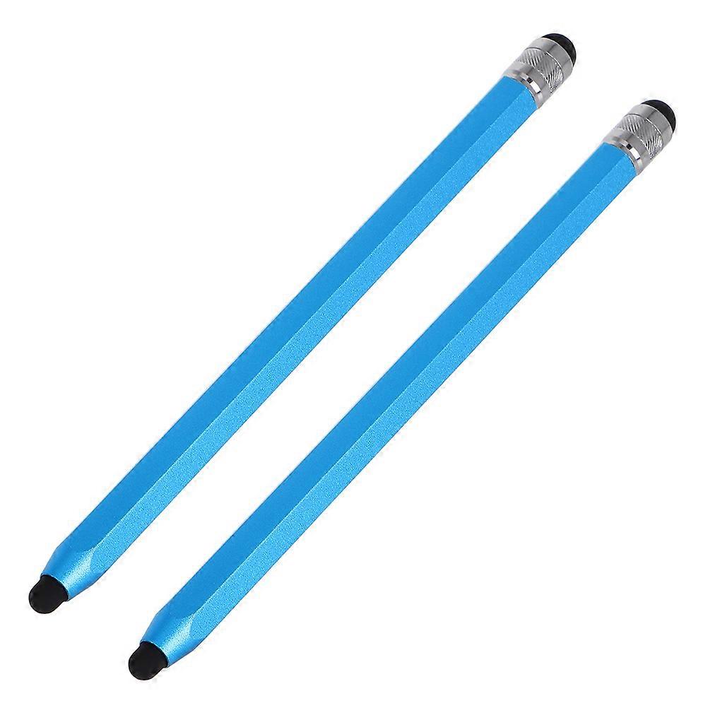 Capacitive Stylus Pen Dual-Head for Tablet Use Precise Touchscreen 2Pcs