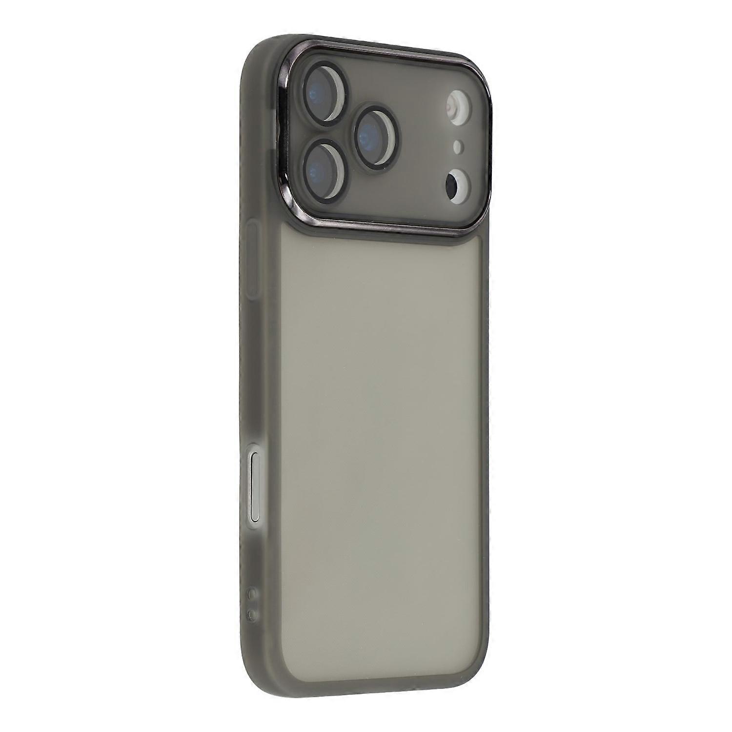 For iPhone 17 Pro Case Electroplated Camera Frame TPU Phone Cover