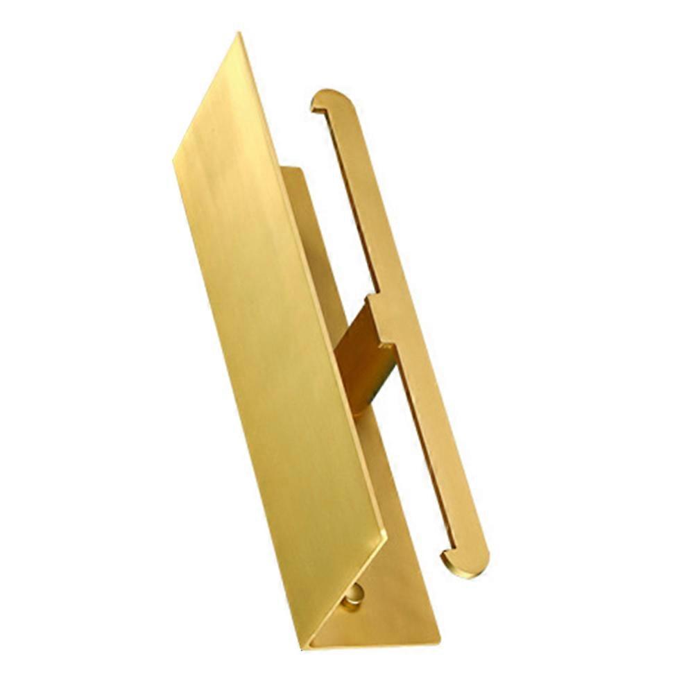 Double Duty Paper Towel Holder Featuring Storage Shelf for