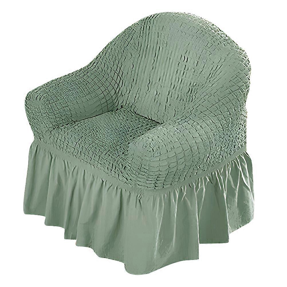 Stretch Recliner Cover for Single Chairs Comfortable Sofa Protector with Decorative Skirt for Home, Office, and Hotels
