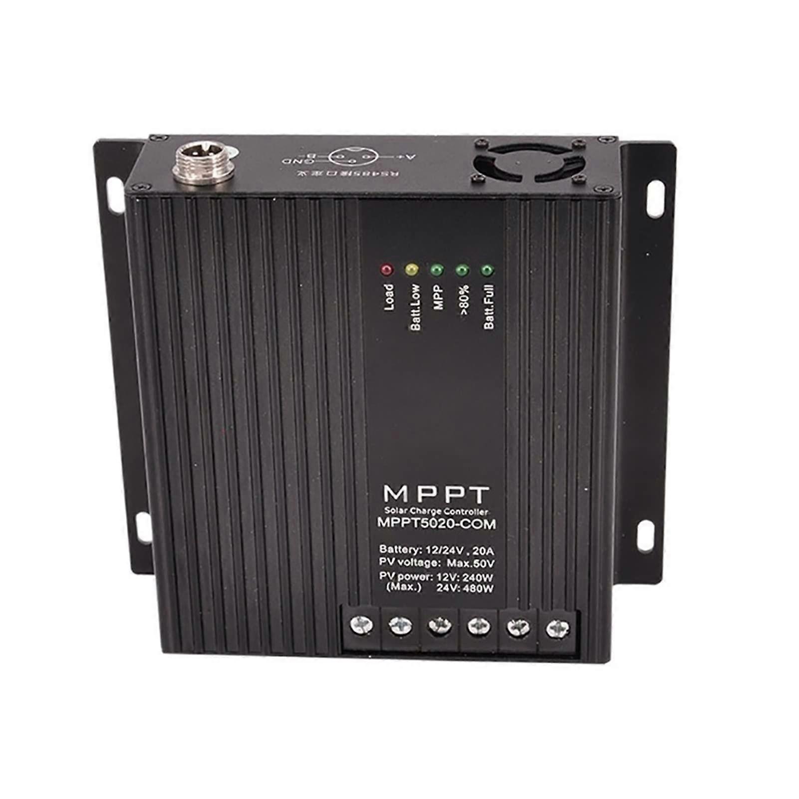 Inverter 12V/24V Battery Charger Controller 4.0A MPPT Solar Charge Controller LCD 50V Input 485 Communication Output