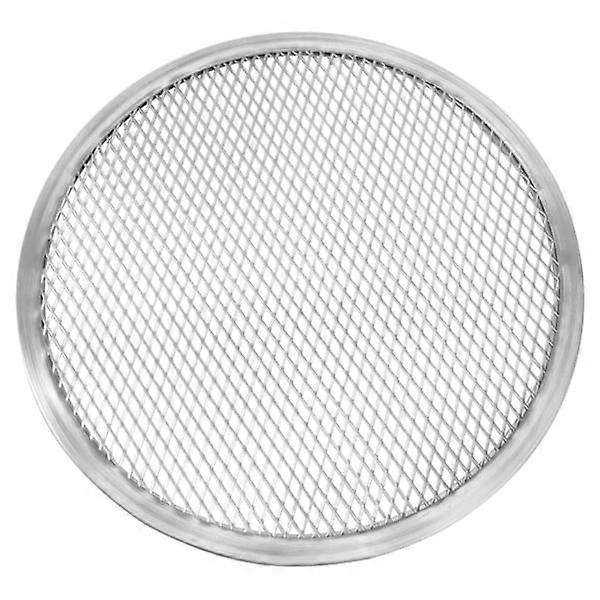 Pizza Pan Net Pizza Baking Tray Net Aluminum Pizza Pan Thicken Pizza Baking Tray Net (15 Inch)
