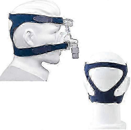 Universell CPAP-hodeplaggerstatning - justerbart hodebånd for ventilator (ingen maske) hwy