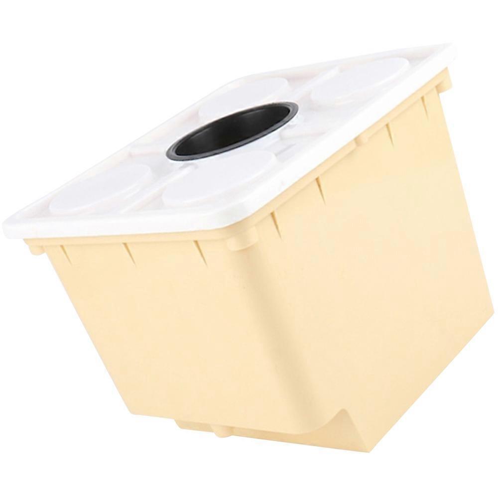 Hydroponic Bucket with Cover and Basket for Vegetable and Melon Planting – Premium Soilless Cultivation Container for Home Gardening