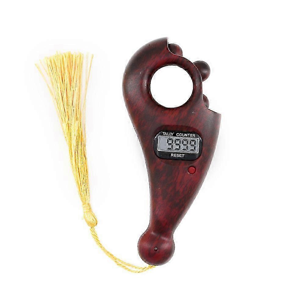 2025 Beads Digital Tally Counter Tasbih With Athan Alarm Clock Auto Prayer Time Qibla Direction Hijri Calendar Dual-Language Counters