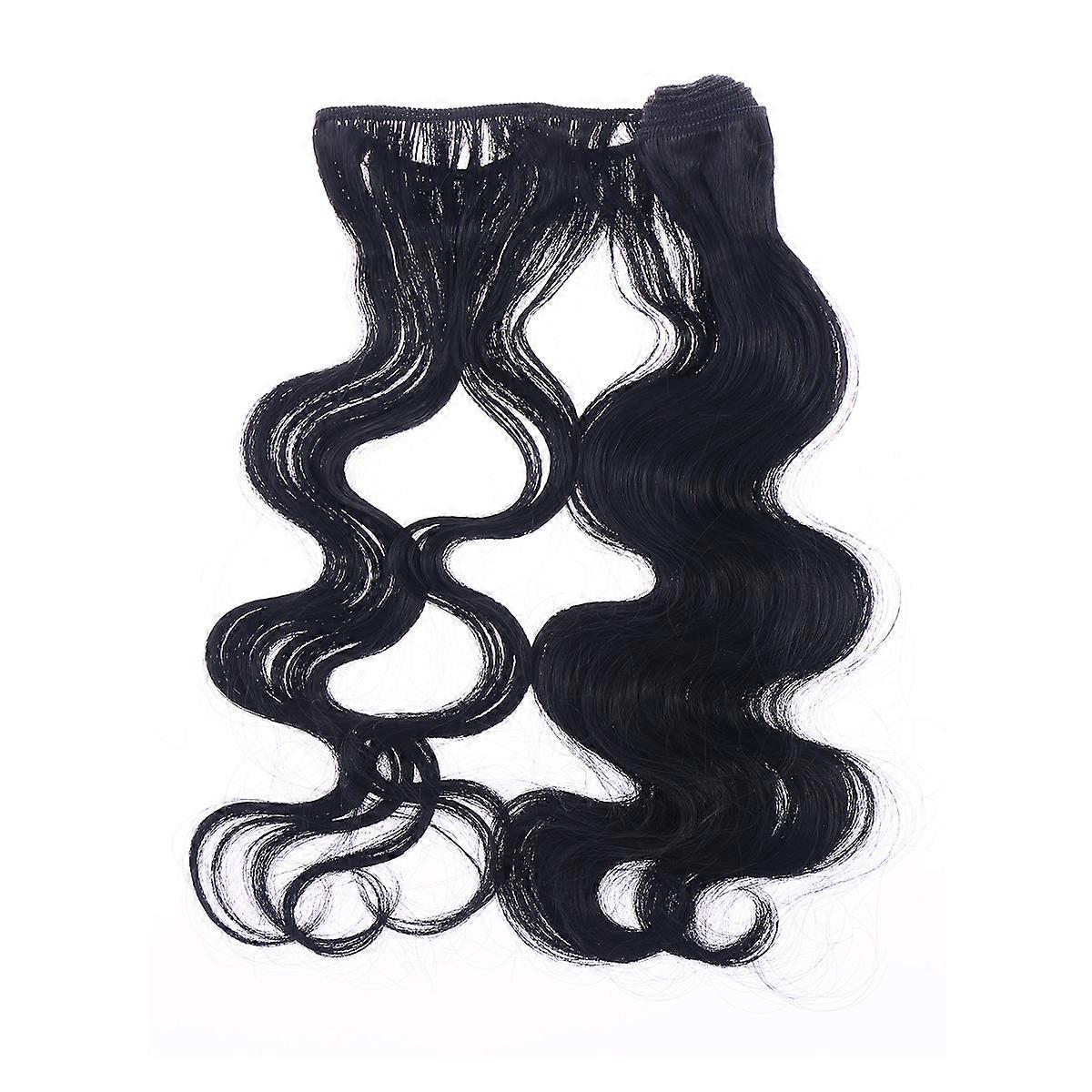 حزم الشعر موجة الماء ملحقات الشعر الصناعي أحداث الموضة Straightable 16 بوصة 3 قطع