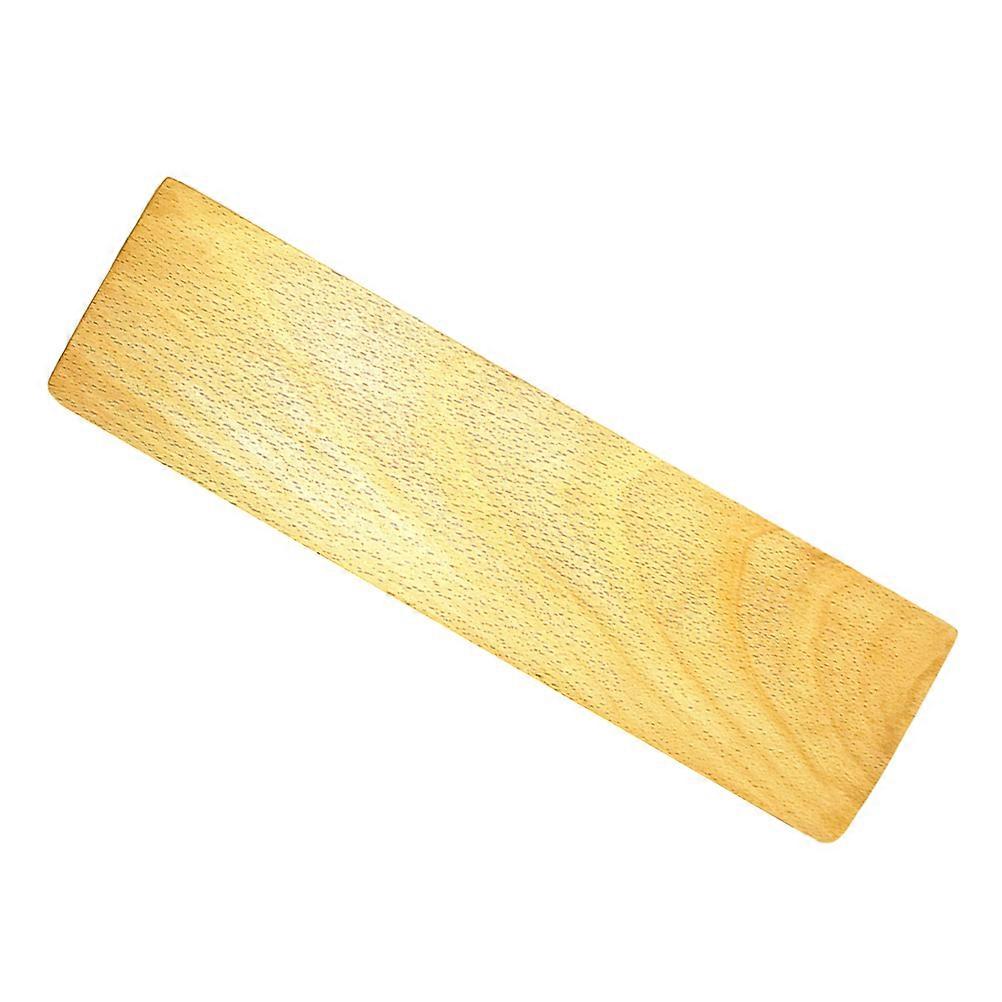 Keyboard Wrist Rest Support in Khaki Composite Material for at Home or Office 7.8x3.9 Inches