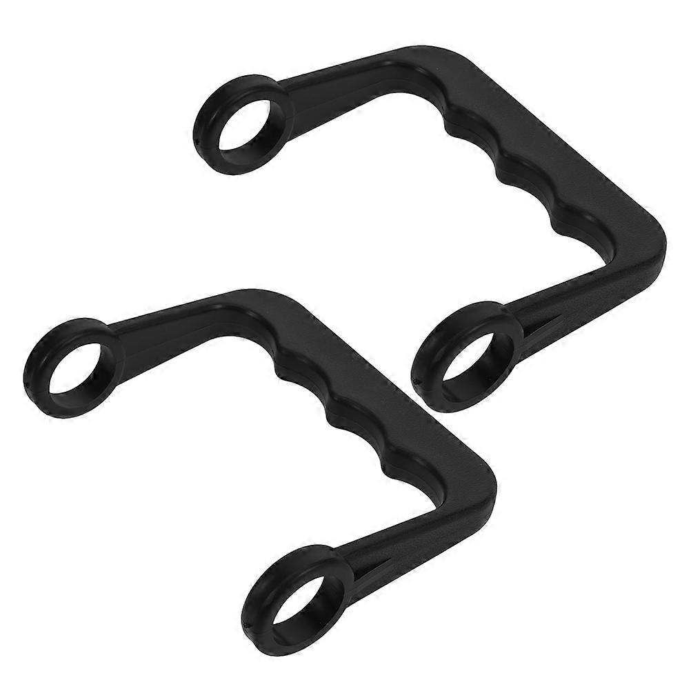 Carrying Handle for Jack 2Pcs Black Plastic with Stable High Load Capacity for Jack