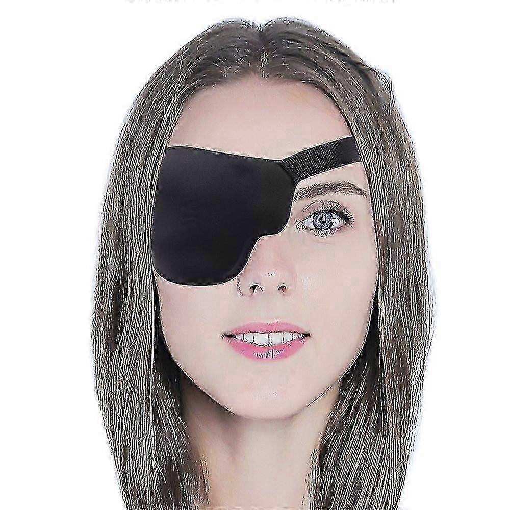 Adjustable Strabismus Eye Patch for Right Eye with Pirate Design