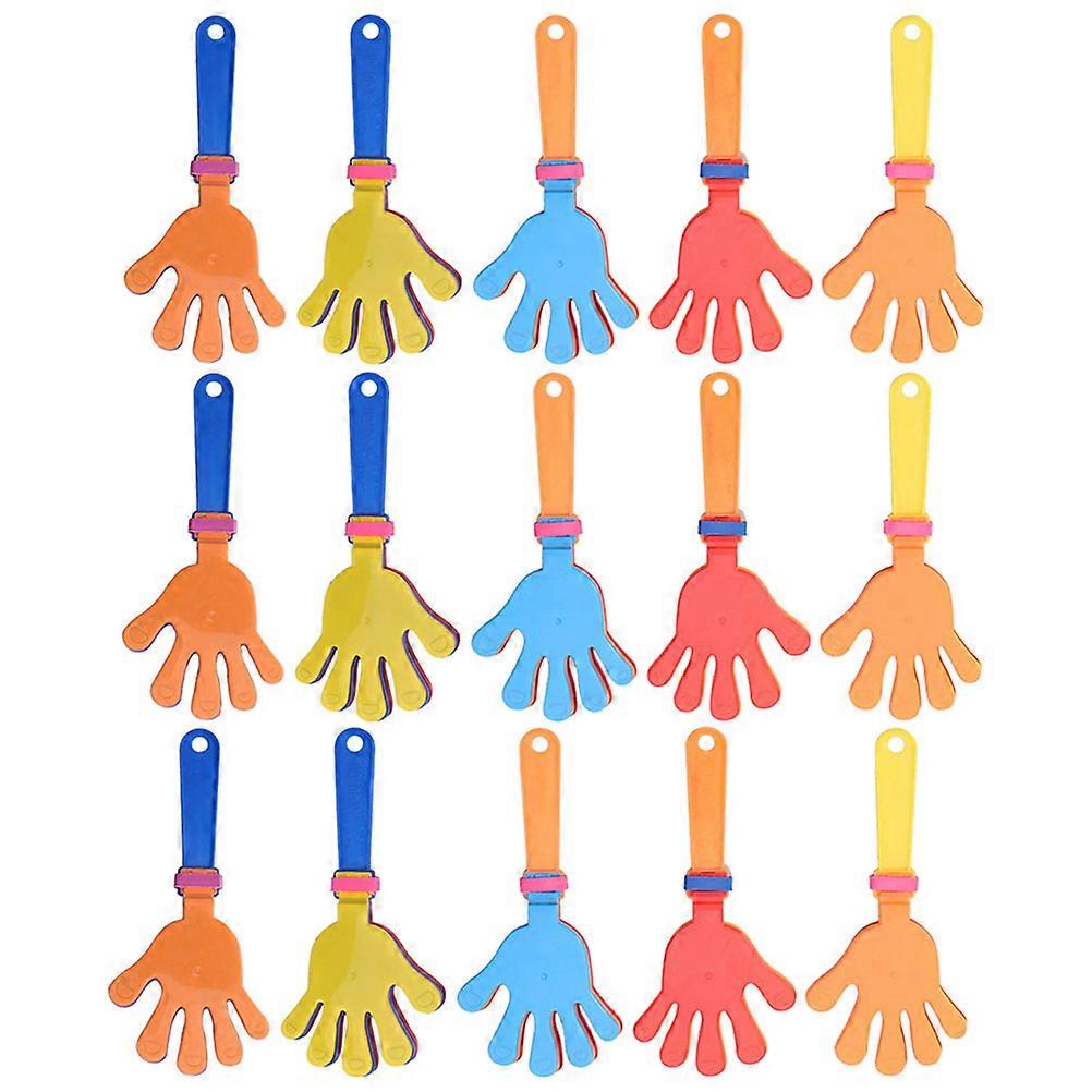 15Pcs Noise Maker Hand Clappers for New Year's Eve Celebrations with Cheering Features for Everyone