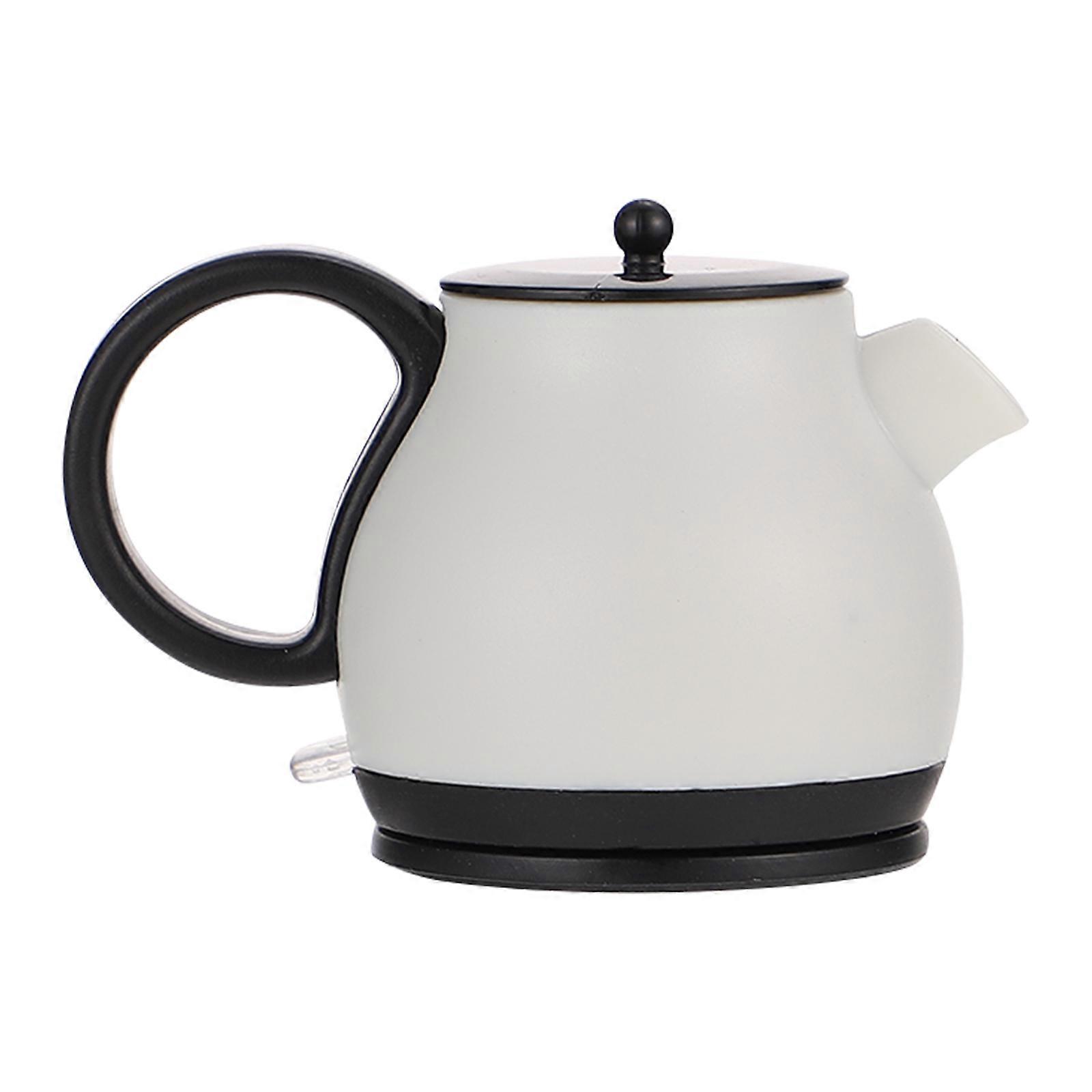 Toy Kettle For Dollhouse Kitchen Decorative Effect Miniature Plastic Kitchenware 1Pack
