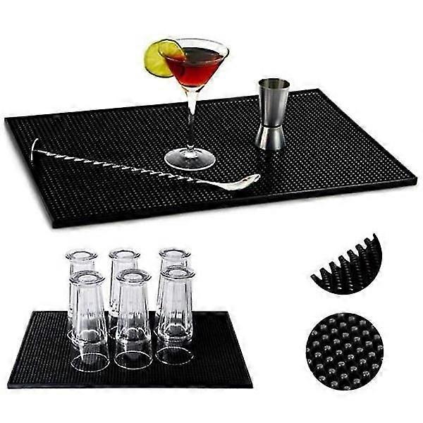 Dish Drying Mat - Dish Rack - 45 X 30cm - Black