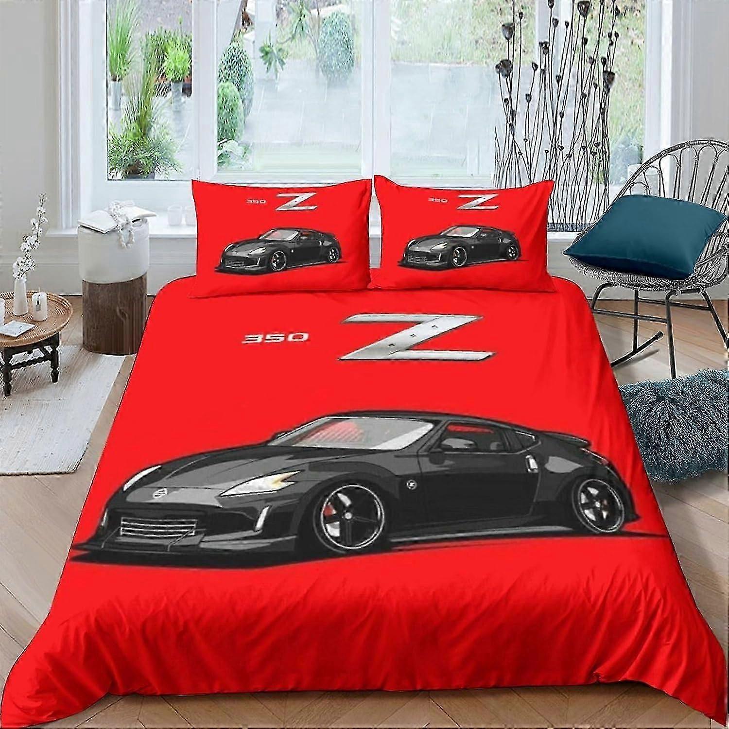 Hufflepuff Duvet Cover Set Pattern Bedding Set Digital Print 3D Comforter Cover Microfiber Bedspread Cover (135*200 CM)