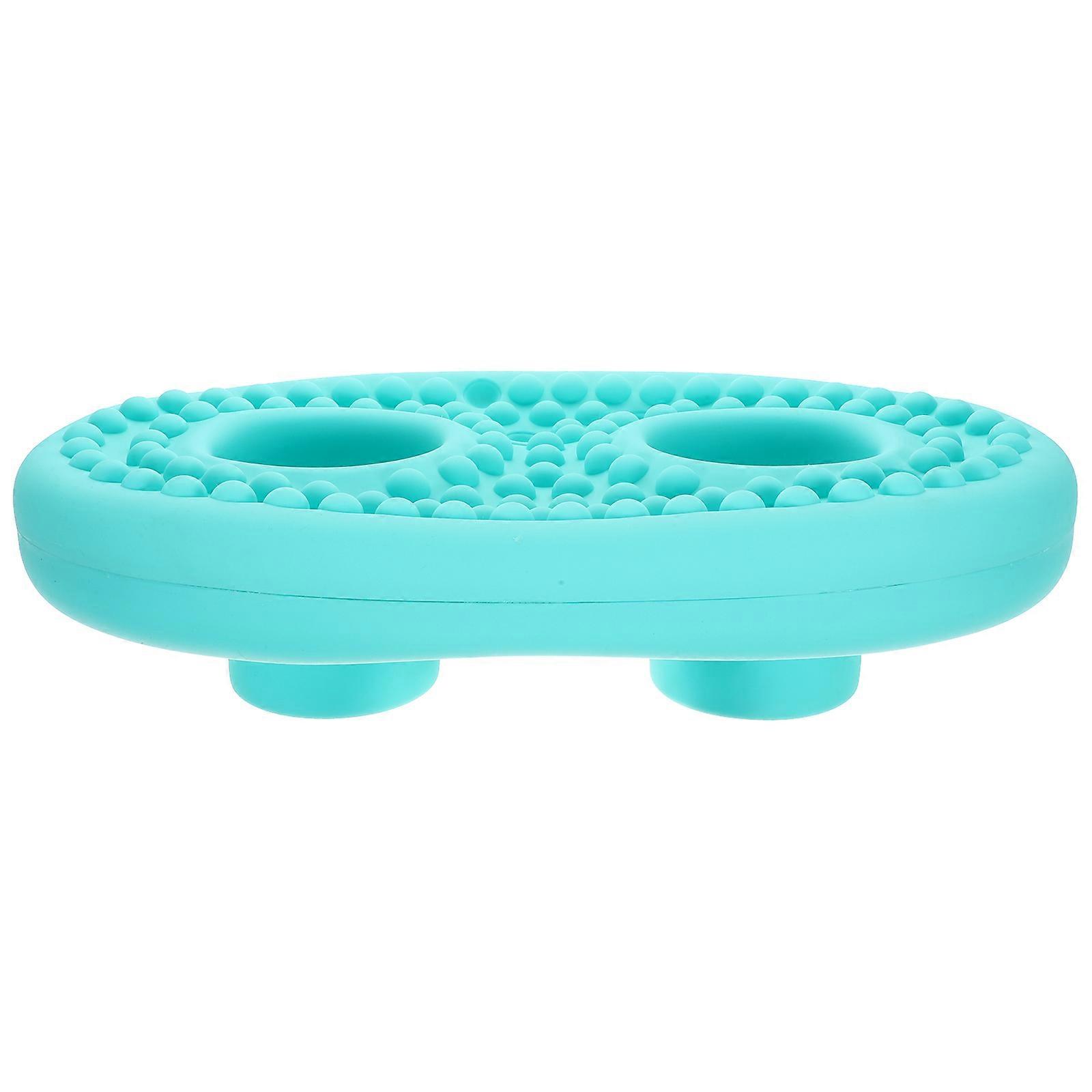 Pool Drink Holder Inflatable Floating Cupholder for Sky-Blue Silicone