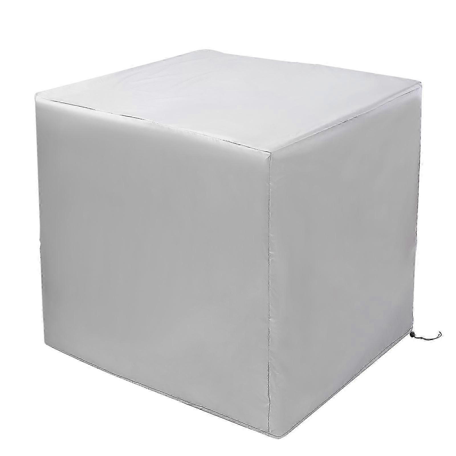 Yardwe 90x90x90cm αδιάβροχο αντι-UV κάλυψη υπαίθρια αίθριο έπιπλα κήπου προστατευτικό κάλυψης σκόνης