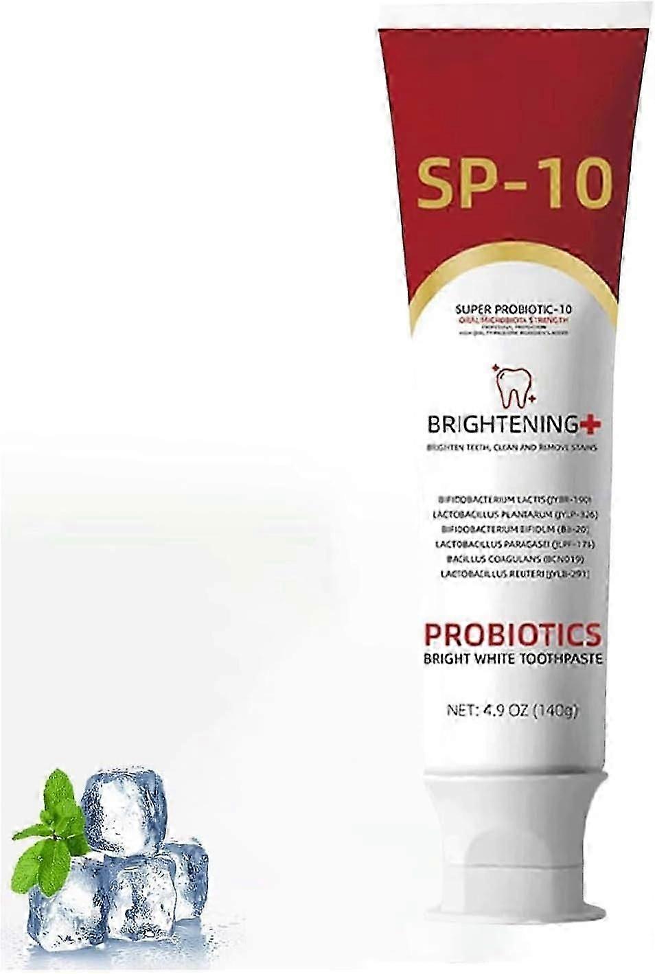 معجون أسنان SP 10 ، معجون أسنان SP-10 ، معجون أسنان فائق التبييض Sp-10 ، معجون أسنان مبيض بروبيوتيك SP-10 ، رائحة منعشة