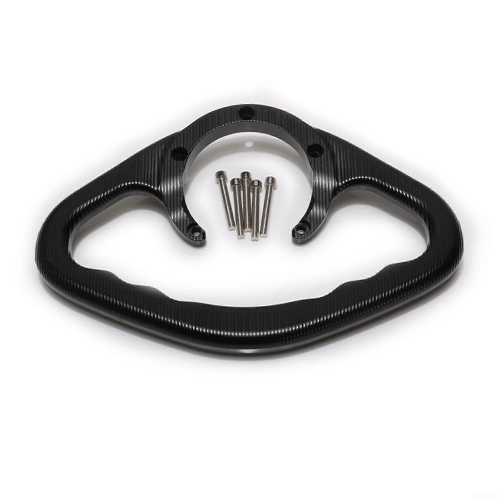 Motorcycle Handlebar Grip Safety Mount CNC Aluminium Black for Yamaha FZ1 FZ6 R1 R6 MT-03 MT-07 MT-09 YZF-R25 R3 XJ6