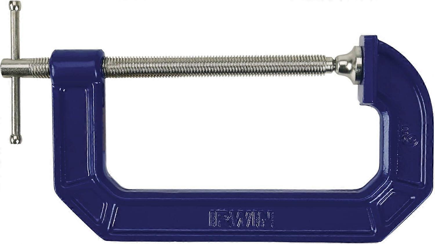 QUICK-GRIP C-Clamp, 6", 225106, Blue Blue  6in