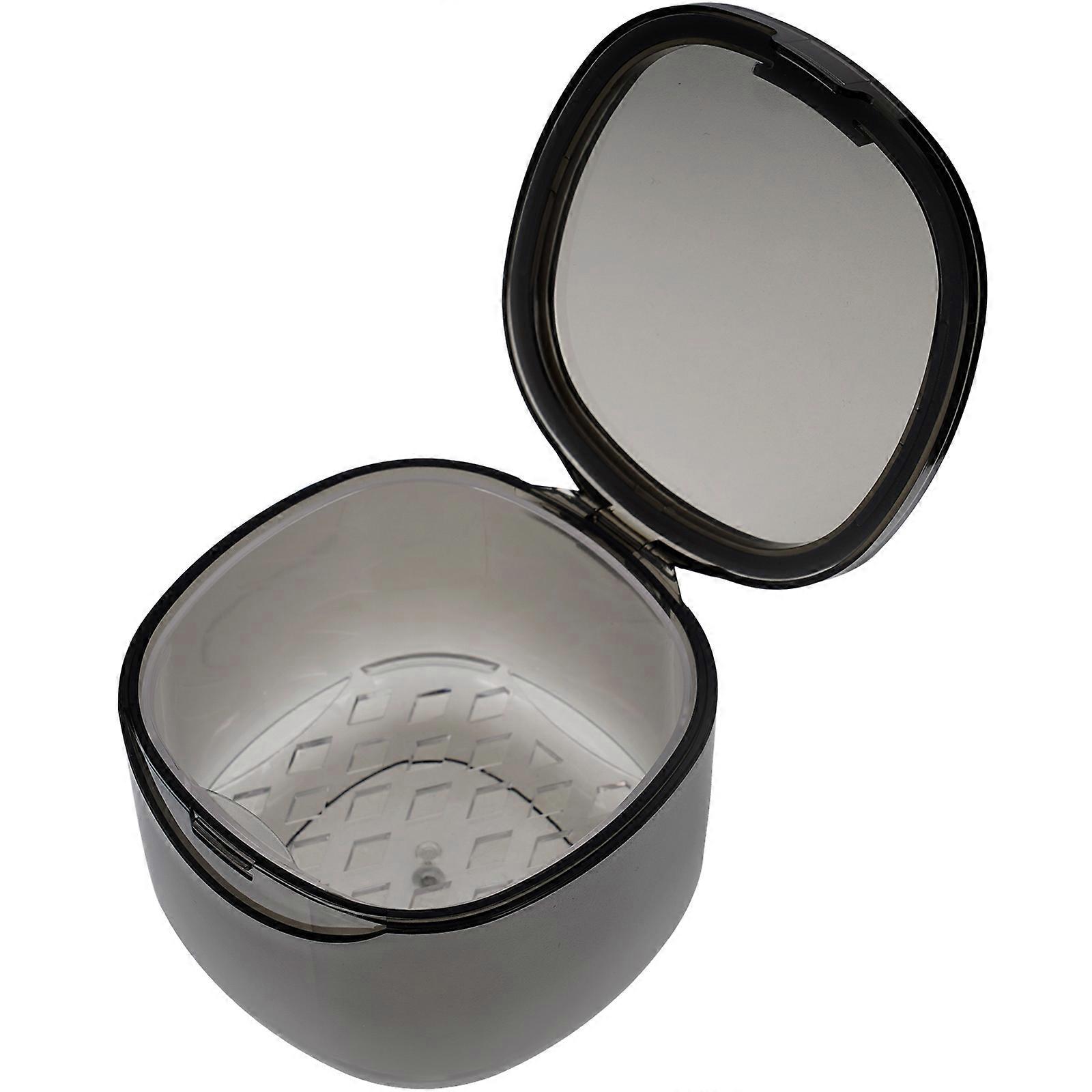 Dental Retainer Case Retainer Cleaner Case Denture Case Denture Bath Box for Cleaning Storage