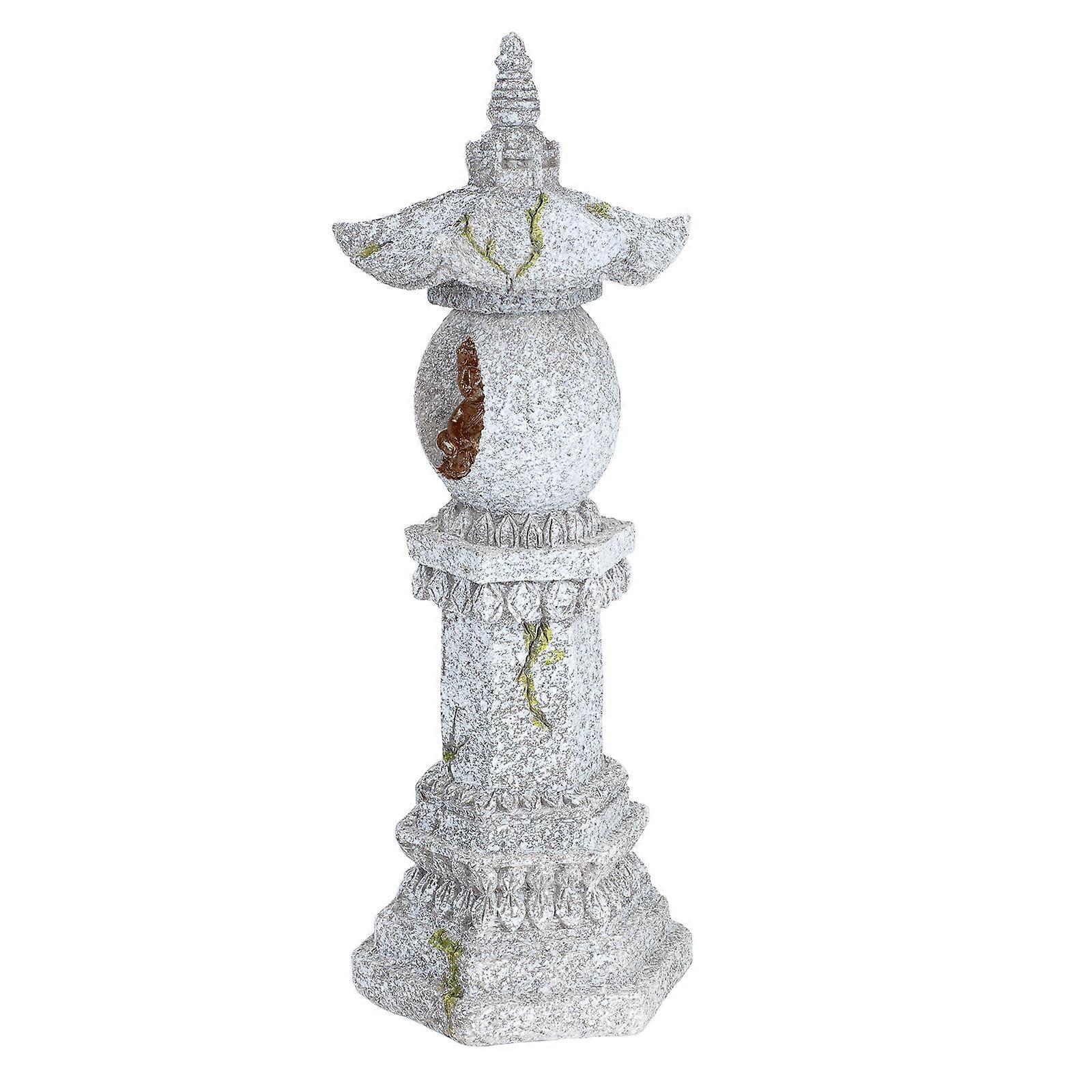 Zen Style Buddha Statue Fish Tank Ornament Decorative Aquarium Decor, Safe for Freshwater, Unique Religious Design for Serene Underwater Landscape