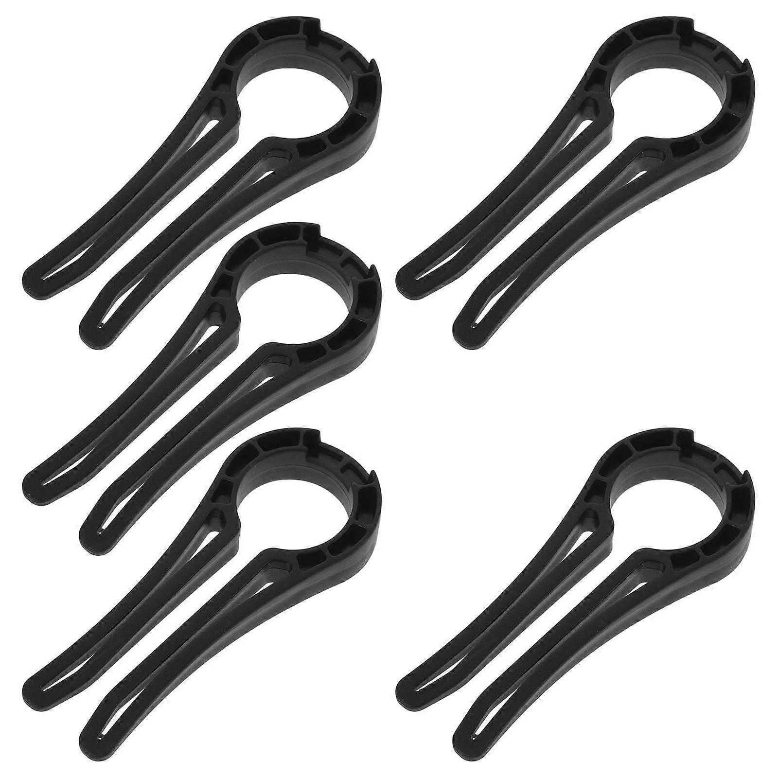 Childproof Gas Oven Knob Locks For Adults And Pets 5Pcs Grease Proofing Function