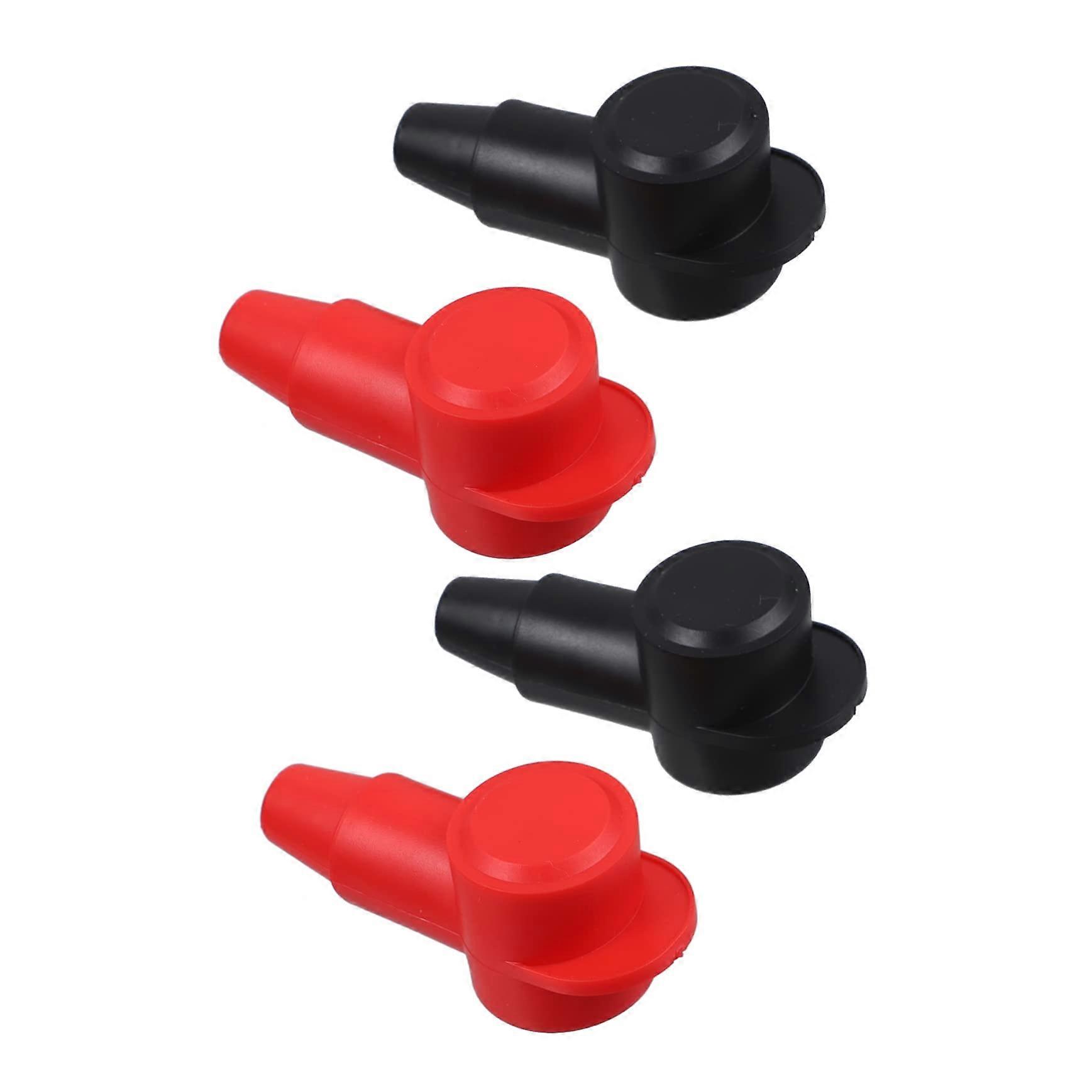 Pack of 4 Battery Protective Cover Insulated Terminal for Car Batteries PVC