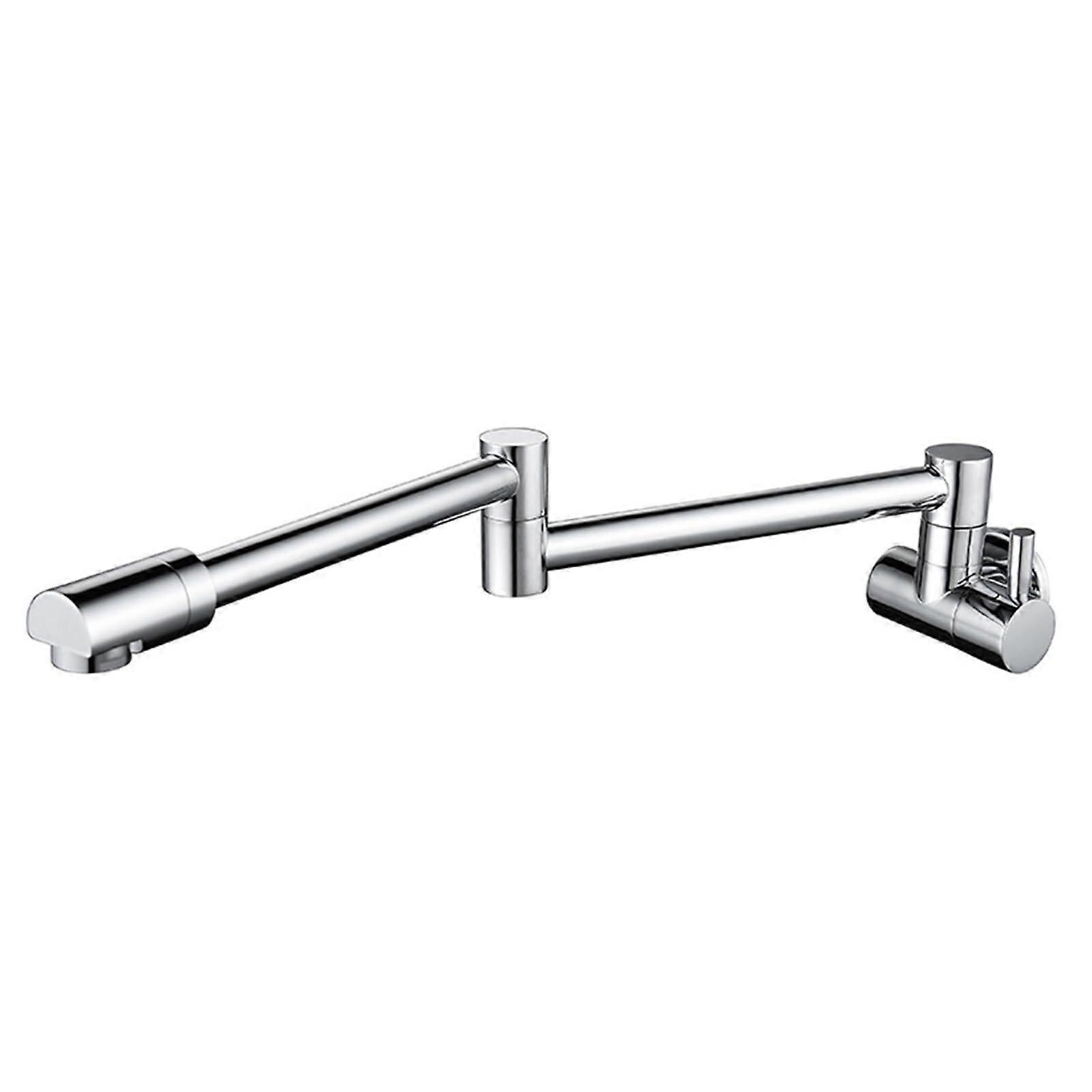 Foldable faucet, wallmounted faucet, kitchen faucet, singlehole chrome household faucet