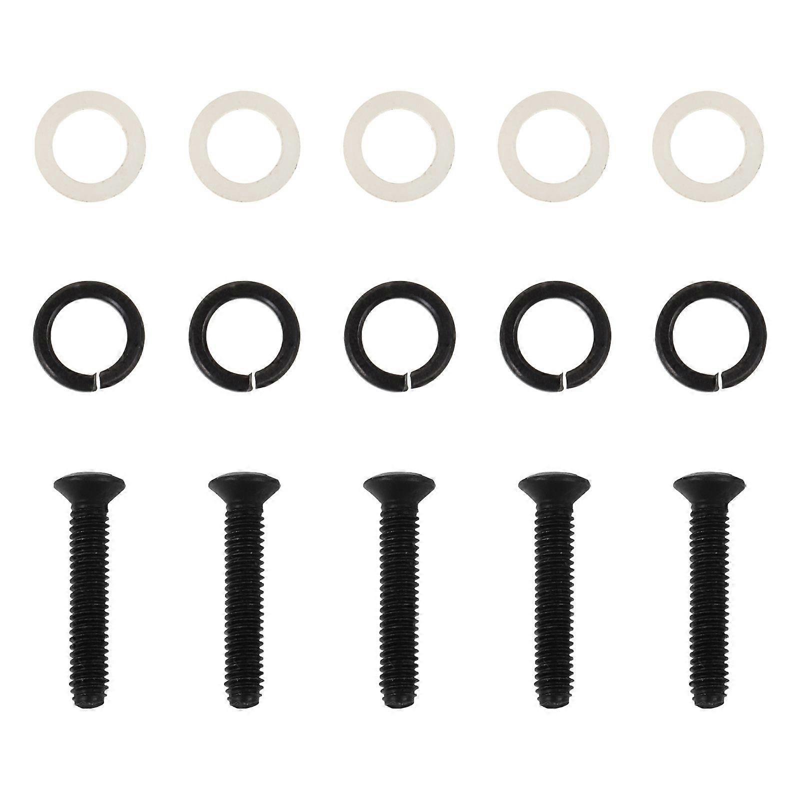 1 Set Guitar Tuning Pegs Installation Screw Washer Set Replacement Tuning Peg Screws Washer