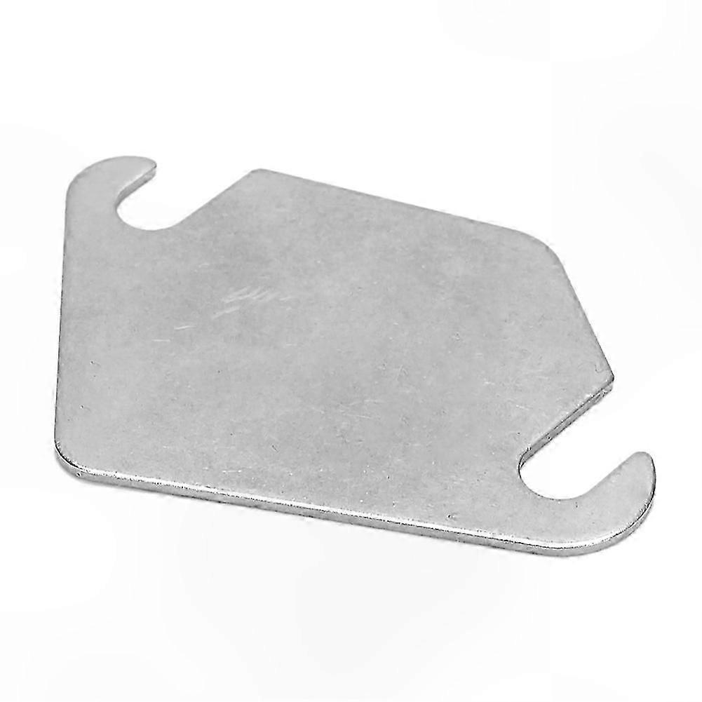 EGR Block Plate Gasket Stainless Steel for 1.4 1.6 Engines Without Hole Compatible with Compact Cars