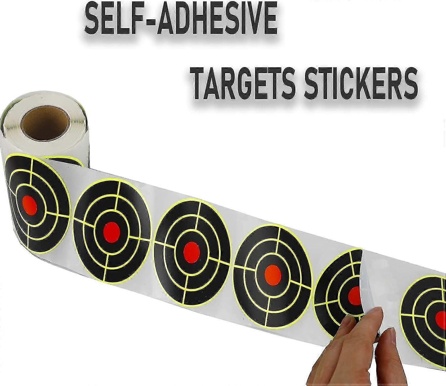 200pcs Shooting Targets, Splatter Paper Targets, Self Adhesive Targets Stickers, Roll Splatter Targets Stickers For Shooting Training