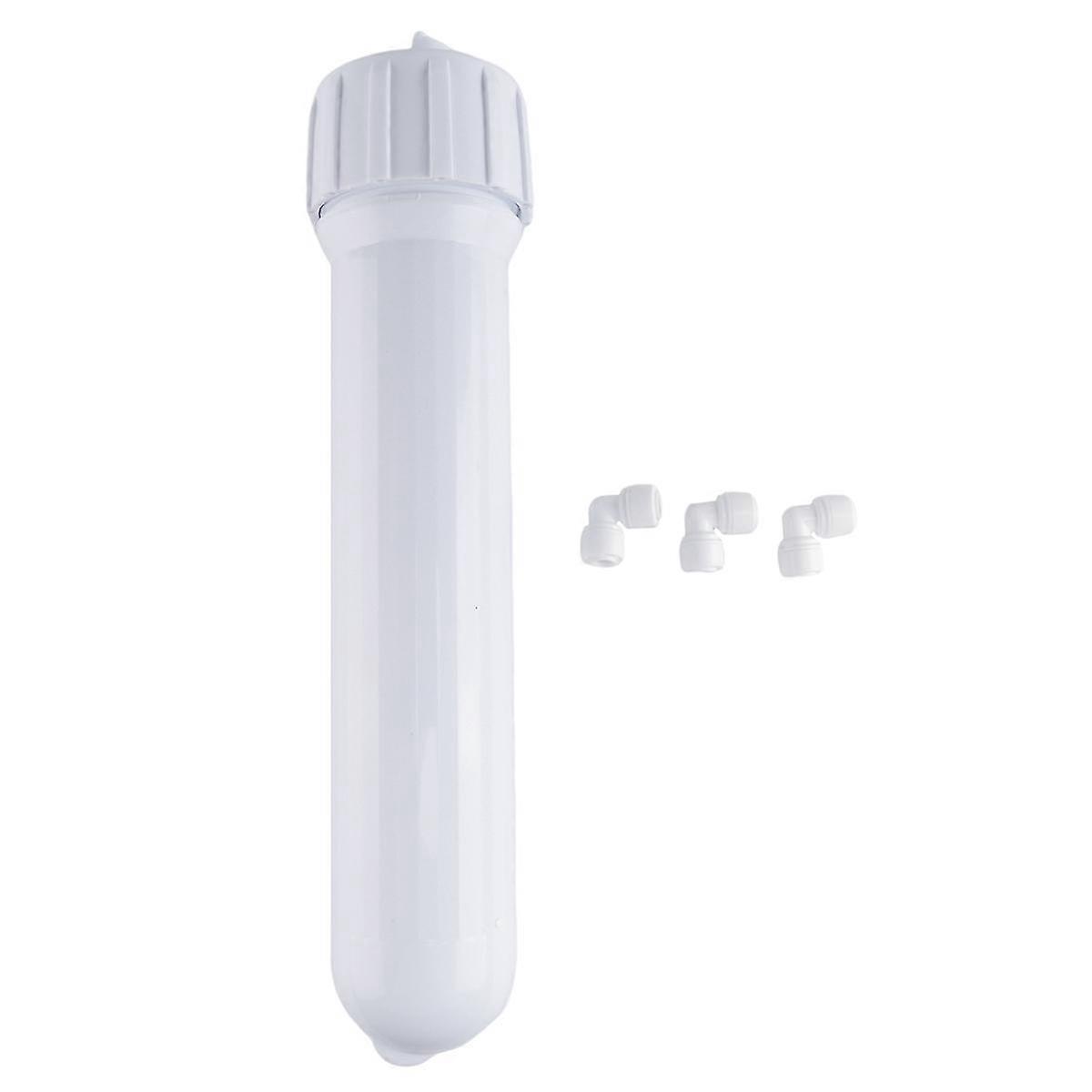 Reverse Osmosis RO Membrane Filter Housing with Quick Links for Kitchen Water Purifier Parts (1/4 Connection) - 2012 Model