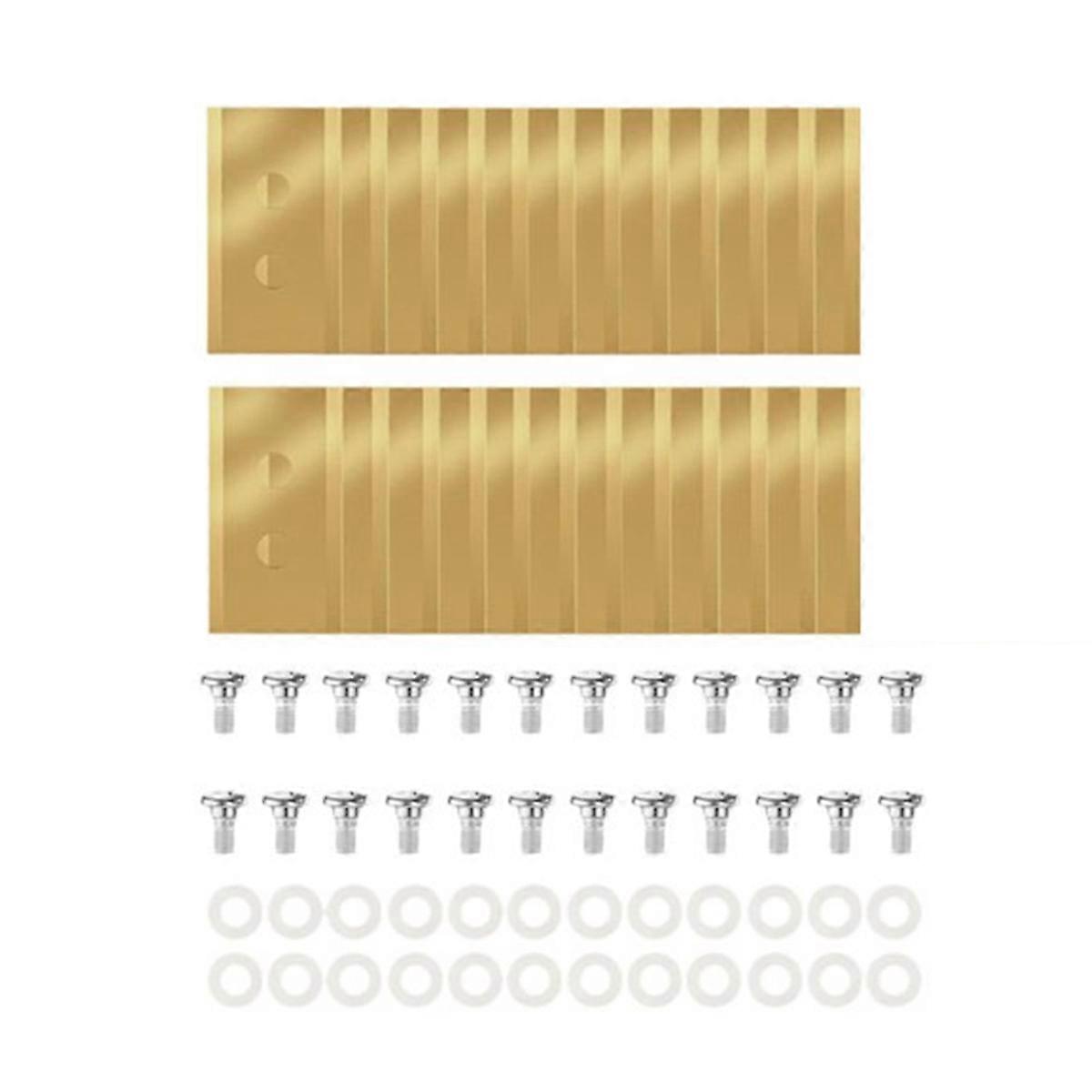 24 Pcs Replacement Blades Replacement Robotic Lawnmower Blades