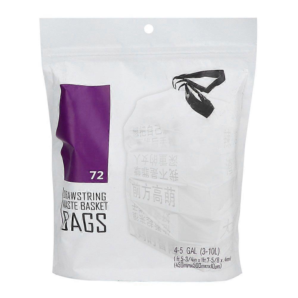 4-compartment colorful plastic trash bag, kitchen trash bag, drawstring trash bags