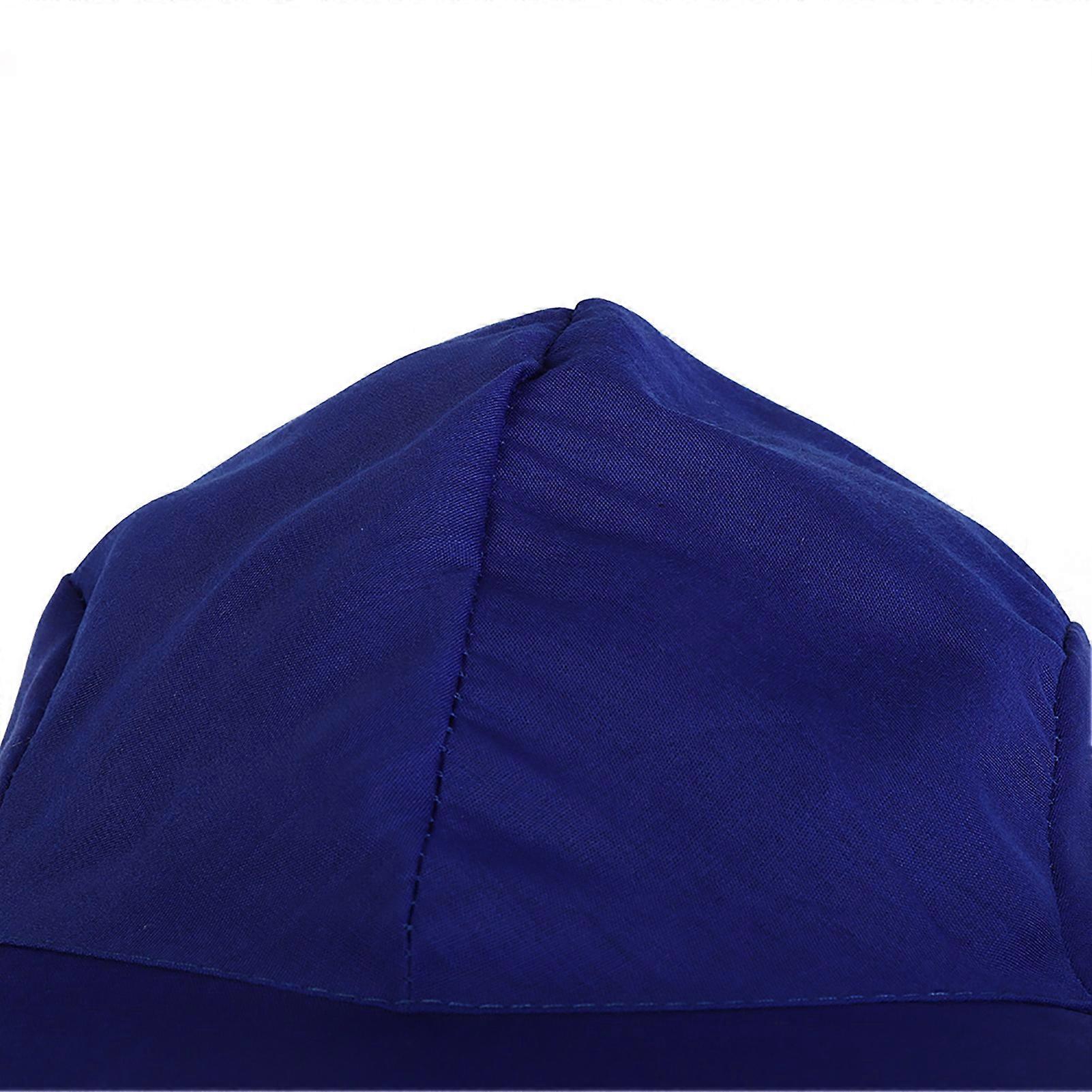 Beekeeping Protective Jacket Suit Blue Polyester Hat Veil Adult