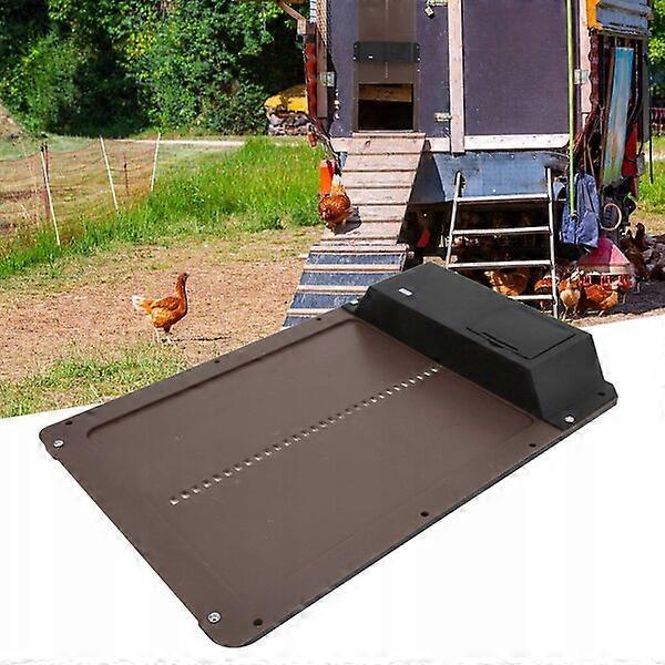 Automatic chicken coop door, photosensitive design, 3-minute battery replacement