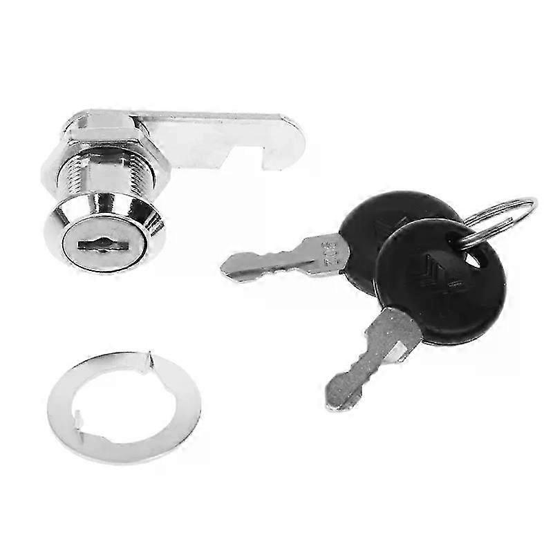 10-30mm Cam Lock Filing Cabinet Post Mailbox Drawer Cupboard Locker 2 for Key