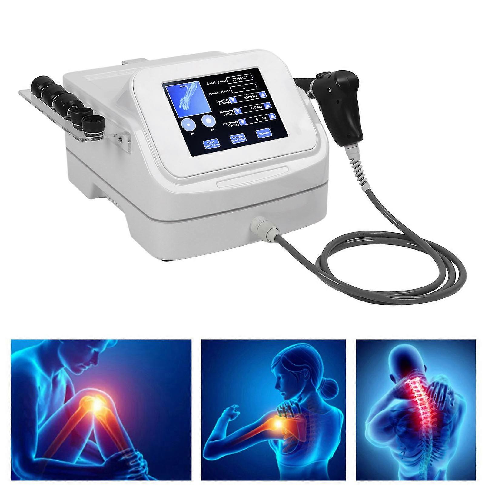 Pneumatic Shockwave Machine 220V UK Plug Deep Tissue Massage Device