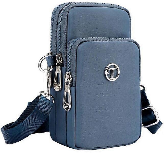 Ladies' handbag, T72, adjustable shoulder strap with multiple zipper compartments